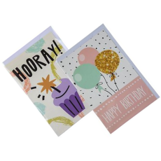 Girl - Birthday Greeting Card & Envelope 